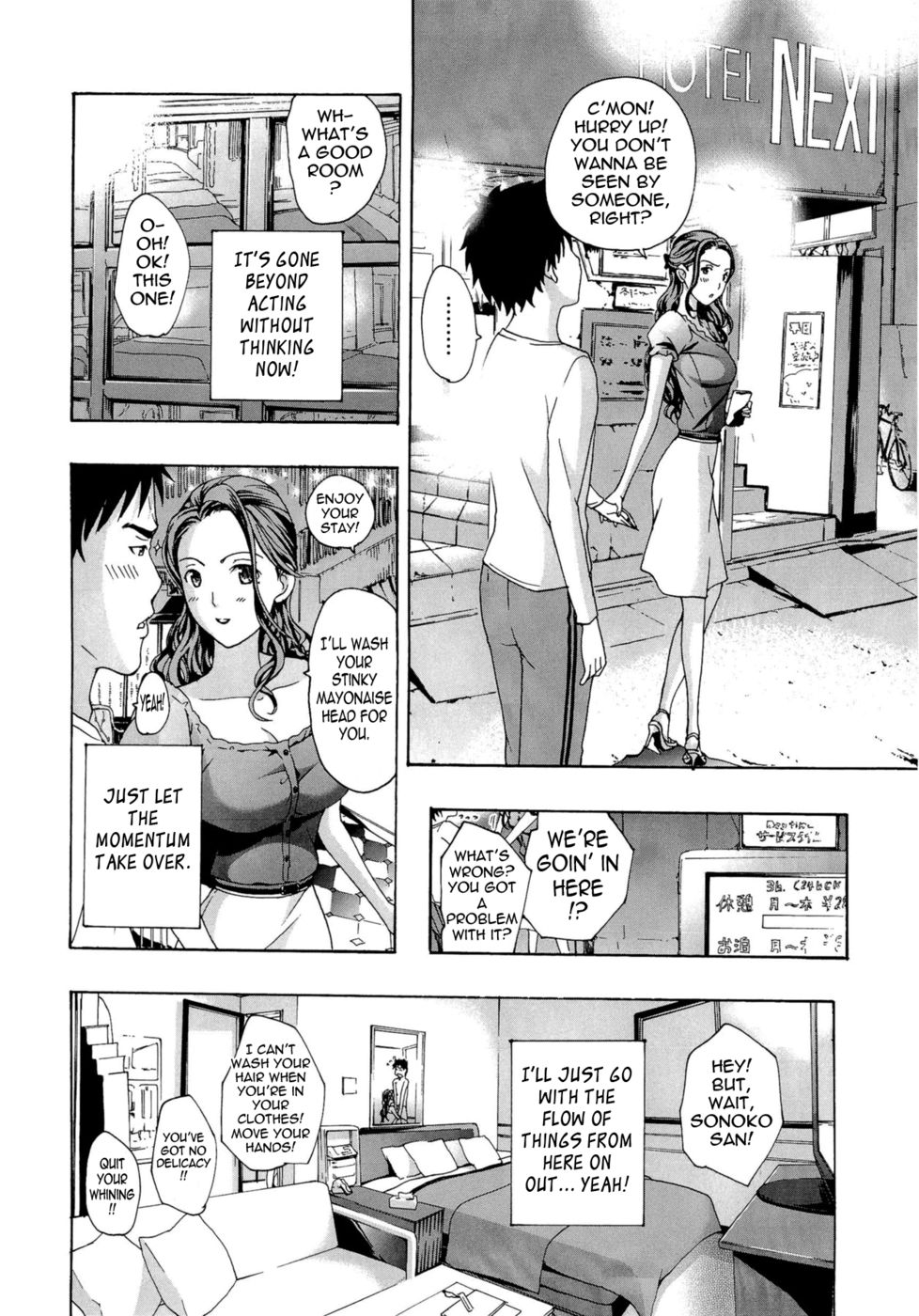 Hentai Manga Comic-Never, Ever with a younger guy!-Read-8